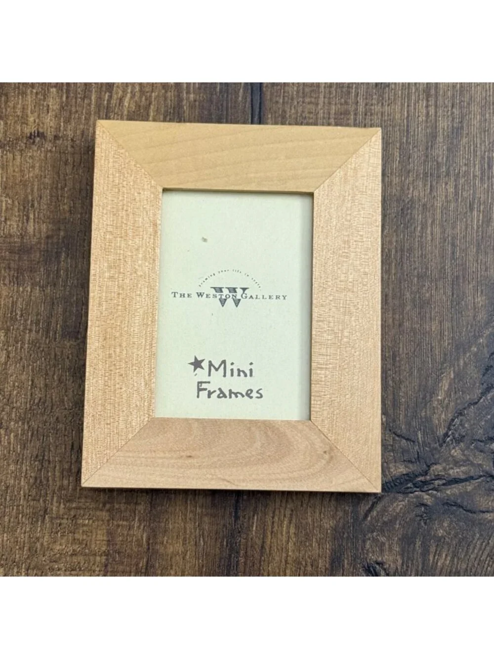 Weston Gallery Mini Frame Light Wood 2